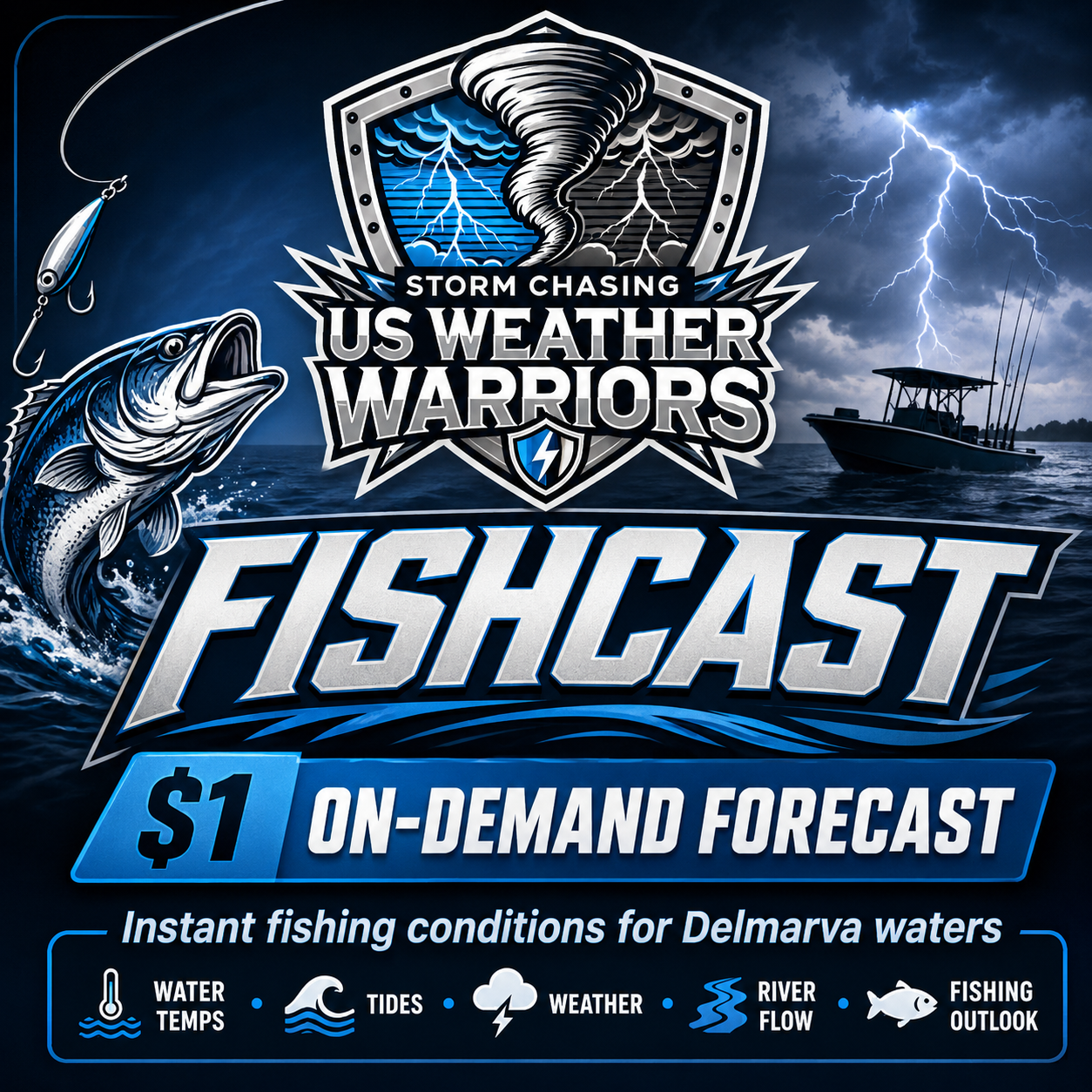 USWW FishCast logo